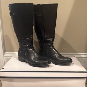 Croft & Barrow Black Knee Boots